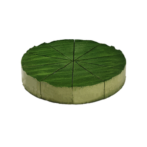 Gâteau au fromage matcha faible en gras, surgelé, taille 8 pouces, avec des flocons de chocolat - Product Image 4