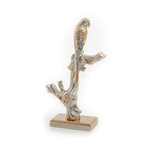 Sculpture fantaisie pour la maison salon décoration de table maison Sculpture en métal avec oiseaux Table design Unique décorée - Product Image 4