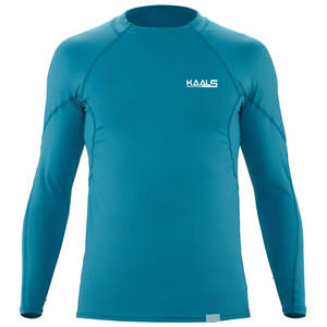 Men Rash Guard Eco-Friendly Quick Dry Spandex/Polyester Fitness Wear <b>Long</b> <b>Sleeve</b> Lightweight Breathable <b>Top</b> for Gym <b>Workout</b> - Product Image 1
