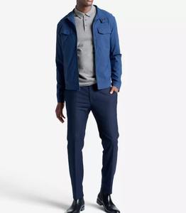 Nouveau modèle Polo à manches longues pour homme, souple et durable, à séchage rapide, avec taille de couleur personnalisée - Product Image 3