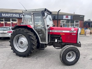 รถแทรกเตอร์ฟาร์มขนาดใหญ่ Massey Ferguson 390 ขับเคลื่อน 4 ล้อ 90 แรงม้า พร้อมห้องโดยสารแบบปิด สำหรับงานเกษตรกรรม - Product Image 3