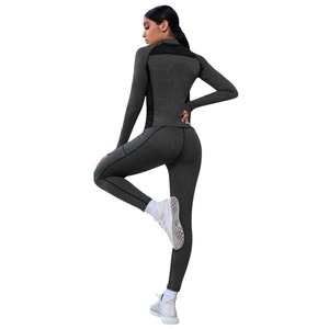 Service OEM Ensembles de vêtements de sport de luxe de haute qualité pour femmes Ensembles de yoga tendance au prix d'usine Vêtements de sport Ensembles de vêtements de sport pour femmes - Product Image 3