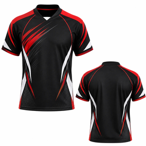 Nouveau Maillot de Lacrosse 2026 au Design Optimal, Vente en Gros Prix Usine, Maillot de Lacrosse à Col en V et Manches Courtes pour Adultes - Product Image 3