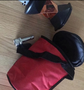 Heavy Duty NUEVO EQUIVALENTE GRZ4 360 GRADOS PRISMA REFLECTANTE Vidrio 1mm Precisión para ESTACIÓN TOTAL - Product Image 2