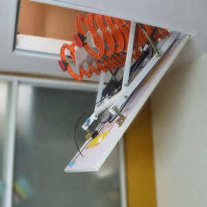 Nhà Máy bán hàng trực tiếp Heavy-Duty điện điều khiển từ xa Treo Tường Thang điện nâng gác mái Thang - Product Image 2