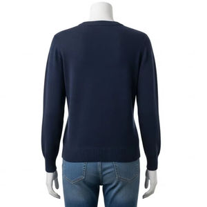 Pull en coton polyester anti-rétrécissement pour femme, tissu doux et confortable, design élégant pour l'hiver et le confort quotidien - Product Image 3