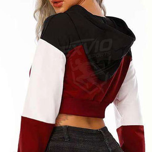 Ropa de Mujer, Ropa de Invierno, Sudaderas Cortas, Nuevo Diseño, Servicio OEM, Sudaderas Cortas para Mujer - Product Image 5