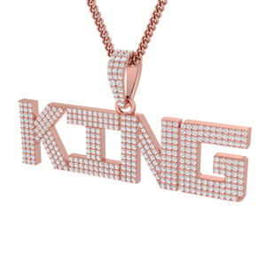 Fábrica personalizada Rikhava oro real diamante colgante corona patrón perla Collar para mujer boda moda colgantes encantos - Product Image 5