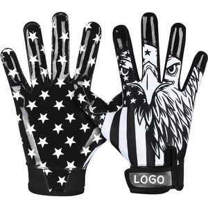 Gran oferta, guantes de fútbol americano personalizados, guantes de Fielding para clima frío, guantes de Rugby, precio barato - Product Image 4