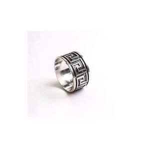 แหวนผ้าเช็ดปากโรงแรมดีไซน์แบบรอยัลเนส์ทำจากโลหะเงินโบราณขัดเงาสำหรับตกแต่งโต๊ะ - Product Image 1