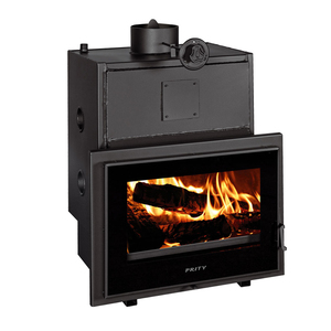 1,25 Bar Presión de trabajo máxima 5kW Salida de calefacción de habitación Inserto de quema de madera Cajas de fuego Estufas de Interior de alta calefacción Chimeneas - Product Image 1