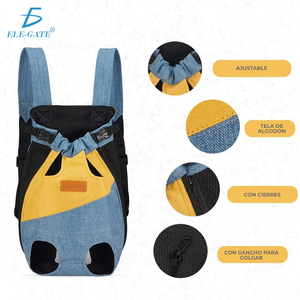 Mochila Porta Mascotas de Cuatro Patas, Estilo Sólido, Material Oxford, Transpirable, Ideal para Viajes, Diseño Divertido, Talla S - Product Image 4