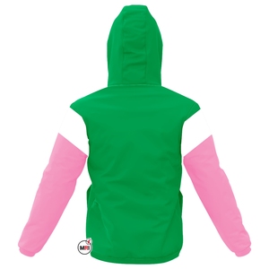 2023 personnalisé High Street Style vert rose coupe-vent veste tout neuf pour hommes et femmes pour l'hiver - Product Image 2