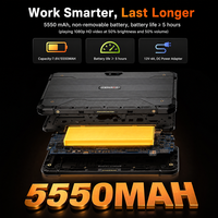 Tablette robuste CENAVA 10 pouces Win OEM avec lecteur d'empreintes digitales, étanche IP68, GPS, NFC, batterie de 5550 mAh, tablette robuste industrielle