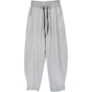 OEM 100% pantalons en coton pour hommes avec logo personnalisé pantalon streetwear décontracté tricoté uni sport respirant pour hommes été avec poches - Product Image 5