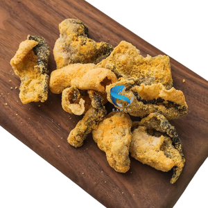 ผิวปลาแซลมอนกรอบเวียดนามแท้ราคาถูกและไข่เค็มคุณภาพสูงขนมคุณภาพจากเวียดนาม - Product Image 1