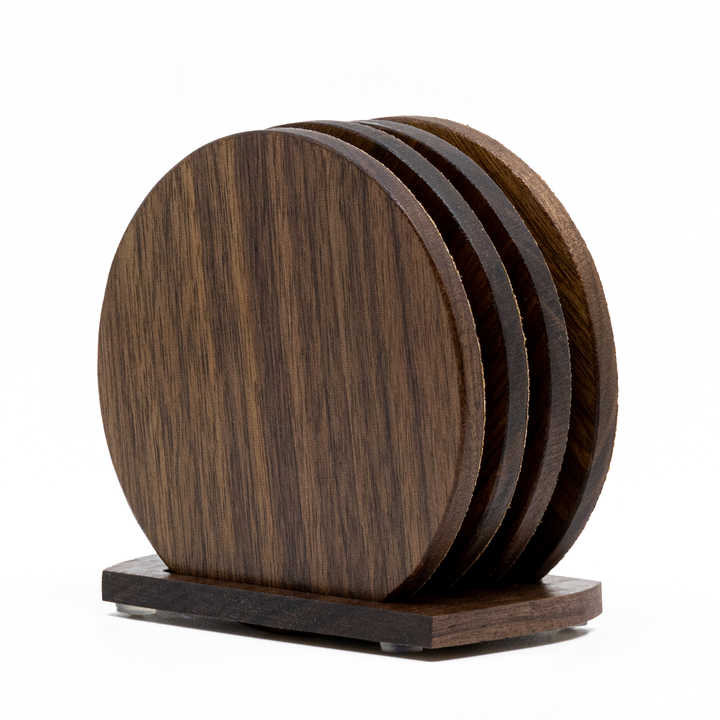 Hot Sale Durable Eco-Friendly Square Wooden Cork Coasters Custom Printed Drink Accessories Polished for Beverages Direct