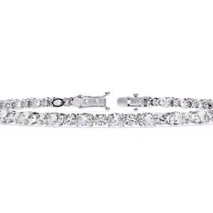 "18k <b>Gold</b> Lab Grown Diamond Bracelet-Elegant & Dazzling" - Product Image 6