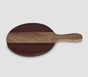 Tabla de cortar de madera de mango cortada a mano/decoración artesanal - Product Image 1