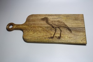 Unique Design Top Selling Carving Mango Wooden Serving <b>Tray</b> for Coffee/Tea/<b>Drinks</b> for Living Room/Restaurant. - Product Image 4
