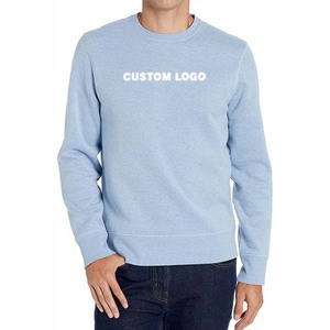 Fabricant de vêtements, sweat-shirt uni décontracté pour homme, vente chaude, streetwear d'hiver, logo personnalisé, mode en polaire unisexe - Product Image 3