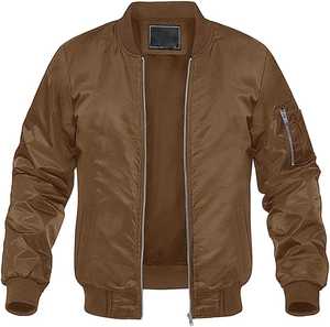 Chaqueta Bomber de Moda para Hombre, Estilo Piloto, Bordada, Ecológica, Impermeable, para Primavera, Otoño e Invierno, Tejidos Textiles - Product Image 1
