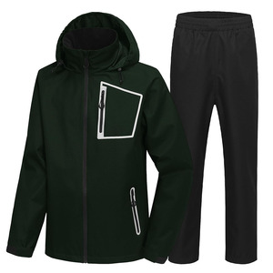 Veste de randonnée imperméable de haute qualité, à capuche, douce pour la peau, élégante, pour hommes - Product Image 1