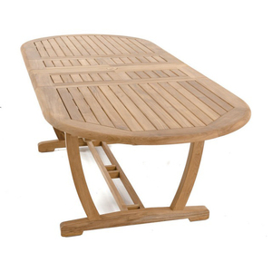 ชุดรับประทานอาหารไม้สักกลางแจ้งสุดหรูสำหรับ12ชิ้นเหมาะสำหรับการสังสรรค์ในครอบครัวและให้ความบันเทิงแก่แขก - Product Image 2