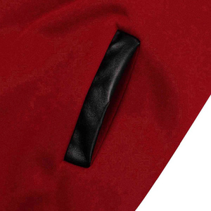Custom Embroidered <b>Leather</b> Sleeves Fleece Varsity <b>Jackets</b> Wool Body Baseball Uniform CollegeBaseballjacket for <b>men</b> - Product Image 6