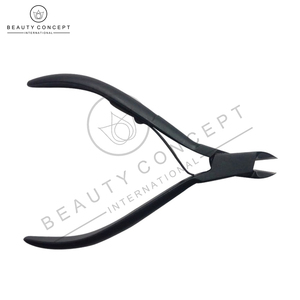 Cortaúñas de color negro Productos de uñas ecológicos de buena venta hechos de acero inoxidable Cortaúñas para cutículas de Beauty Concept - Product Image 5