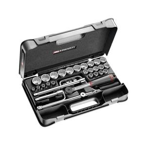 ชุดซ็อกเก็ตและดอกไขควง 12 จุด ขนาด 1/4 นิ้ว แบบเมตริก 31 ชิ้น ยี่ห้อ Facom - Product Image 1