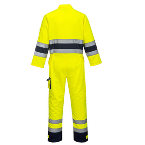 Salopette d'usine Combinaison de sécurité tendance prix de gros logo personnalisé anti-rides poids léger Combinaison de sécurité tendance - Product Image 5