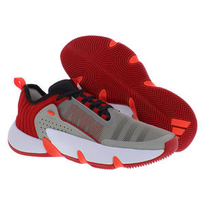 Chaussures unisexes Adidas Trae Unlimited Couleur : Gris métallisé/Carbone/Rouge éclatant 100% authentiques - Product Image 5