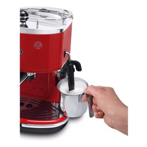 For De Longhi 1100W ICONA <b>VINTAGE</b> Eco 311 R Espresso <b>Machine</b> Scarlet Red - Product Image 5