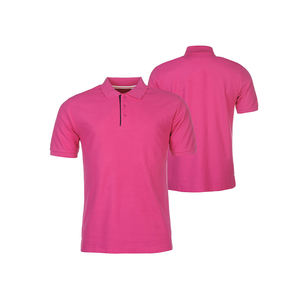 Vente chaude hommes pour polos conception de couleur personnalisée haute qualité marque privée grande taille tissu tricoté propre Style solide - Product Image 1