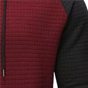 Sweat-shirt rétro pour homme, violet et noir, style urbain, bomber letterman avec manches contrastantes blanches, design personnalisé - Product Image 5