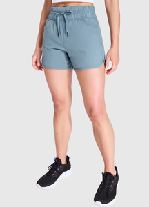 Pantalones cortos de Yoga de cintura alta para mujer, pantalones deportivos elásticos de algodón para gimnasio, levantamiento de glúteos, gran oferta de Bangladesh - Product Image 2