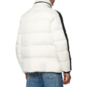 Veste bouffante zippée à logo personnalisé pour hommes Vestes à bulles d'hiver de haute qualité avec style de rue à vendre - Product Image 4