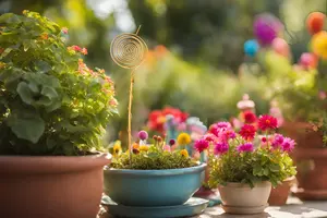 Elegantes estacas de jardín de cobre para bordes de jardín en espiral y protección de plantas para precio de venta de exportación - Product Image 6