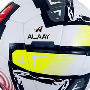 Alaay 2025, último diseño, balón de fútbol de Color sólido, logotipo impreso personalizado a la venta - Product Image 2
