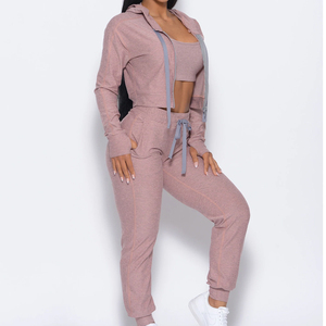 Trajes Deportivos Elásticos y Transpirables de Alta Calidad para Mujer, para Entrenamiento - Product Image 1