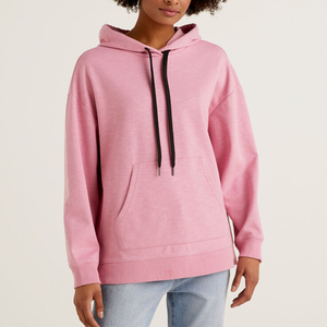 Sweat à capuche pour femme en coton Marque privée Votre propre LOGO Bon matériel Personnalisé Meilleur prix Meilleur matériel Service OEM - Product Image 1