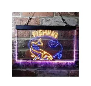 Brilliant fishing neon light For Diverse Applications 