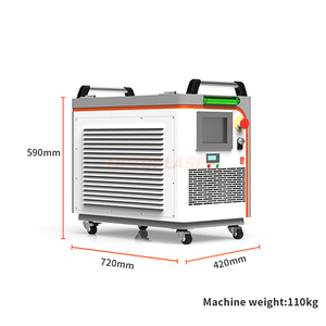 Máquina de Limpieza Láser Portátil Industrial de 300W, Alta Eficiencia Energética, Precio Competitivo, Refrigeración por Aceite/Aire/Agua, Garantía de 5 Años - Product Image 5