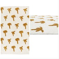 Alfombra Moderna de Tejido Plano, Color Sólido, Rectangular, de Algodón Orgánico, con Base Antideslizante de Látex, para Sala de Estar, Gran Venta