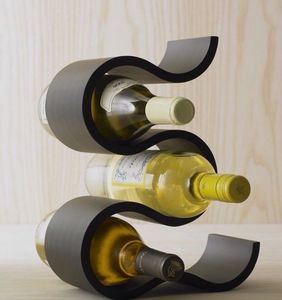 Popular Best Selling Metal Wine Holder Decorative Square Shape <b>Rack</b> Tabletop Wine <b>Rack</b> for Bottle Holder - Product Image 5