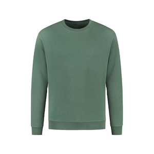 Men's 100% Cotton Winter <b>Sweatshirt</b> Regular Fit Long Sleeves Crew Neck Pullover Designer Print Embroidery Anti-Shrink Solid - Product Image 4