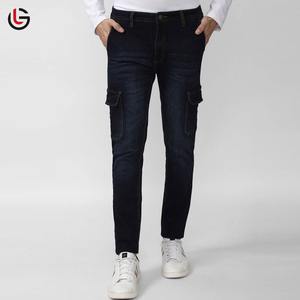 กางเกงยีนส์ผู้ชายดีไซน์ล่าสุด สไตล์วินเทจหวาน ทอลายกอธิค ปักลาย  ผ้าเนื้อแน่น ระบายอากาศได้ดี คุณภาพพรีเมียม พร้อมบริการ OEM - Product Image 1