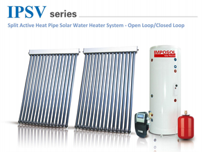 इम्पोसोल विरोधी तूफान ने अपनाया हीट पाइप सौर कलेक्टर वैक्यूम ट्यूब सौर थर्मल वॉटर हीटर-पूल के लिए कई गुना - Product Image 6