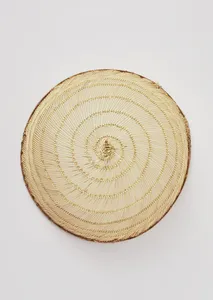 High End Quality Natural Rattan Dome Food <b>Cover</b> Display Tray for Breakfast and Drinks <b>Table</b> Accessories Woven Food <b>Cover</b> - Product Image 6